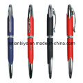 Rubber Metal Pen with Laser Logo (LT-C148)